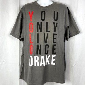Drake YOLO XXL T-Shirt 2XL Mens Authentic 2012 Merch You Only Live Once